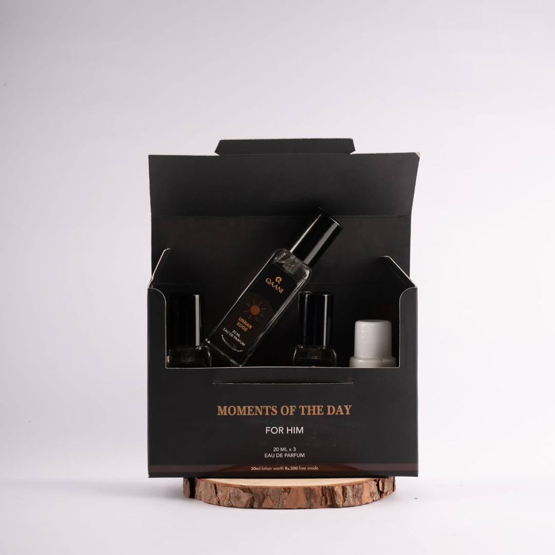 3 perfume gift set with free lotion (For Him)